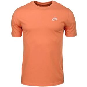 Nike, Heren, Tops, Oranje, Maat: XS Katoen,