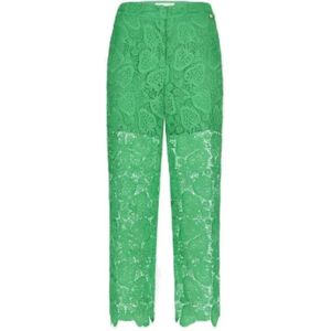 Fabienne Chapot, Dames, Broeken, Groen, Maat: S Poliester,
