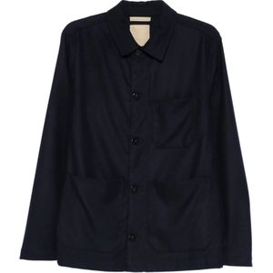 Woolrich, Heren, Jassen, Blauw, Maat: M Wol,