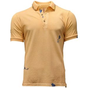 Bob, Heren, Tops, Oranje, Maat: 2XL Katoen,