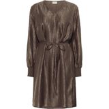 Kaffe Jurk 'KARizz'  bruin
