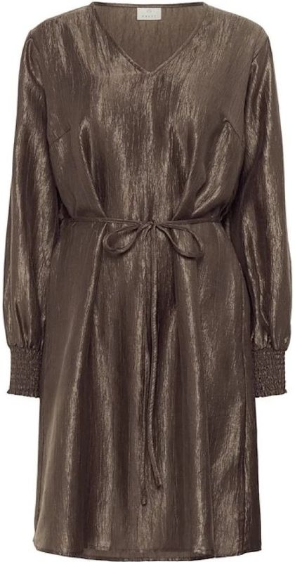 Kaffe Jurk 'KARizz'  bruin