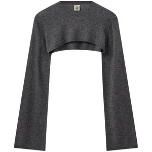 The Garment, Dames, Truien, Grijs, Maat: S Wol,