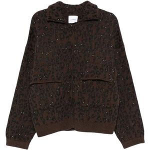 Nude, Dames, Truien, Bruin, Maat: S