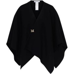 Max Mara, Dames, Jassen, Zwart, Maat: ONE Size