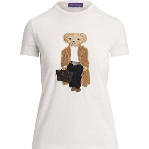 Ralph Lauren, Dames, Tops, Beige, Maat: S Jersey,