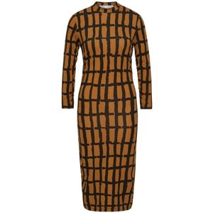 Proenza Schouler, Dames, Jurken, Veelkleurig, Maat: S Jersey,
