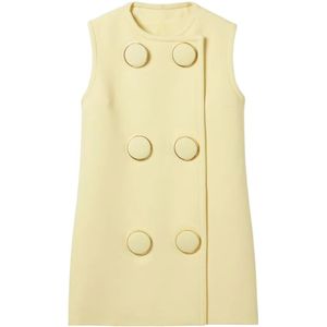 Gucci, Dames, Jassen, Geel, Maat: XS Viscose,