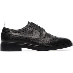 Thom Browne, Heren, Schoenen, Zwart, Maat: 43 EU Leer,