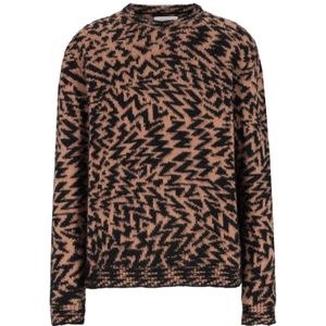 Laneus, Heren, Truien, Bruin, Maat: M Kasjmier,