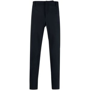 PT Torino, Heren, Broeken, Blauw, Maat: S Leer,