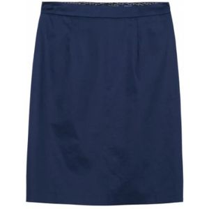 Gant, Dames, Rokken, Blauw, Maat: L Satijn,