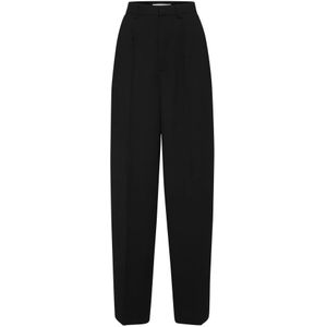 Philipp Plein, Dames, Broeken, Zwart, Maat: S Katoen,