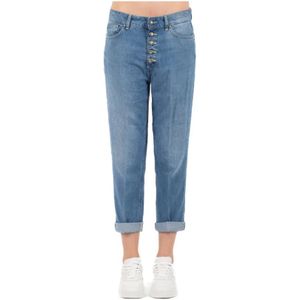 Dondup, Dames, Jeans, Blauw, Maat: W25 Denim,