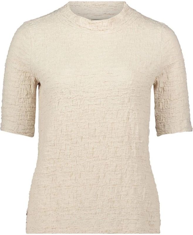 Betty Barclay - Gestructureerd Shirt - Beige - Dames - 2XL