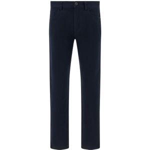 Boggi Milano, Heren, Jeans, Blauw, Maat: W30 Katoen,