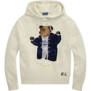 Polo Ralph Lauren, Dames, Sweatshirts & Hoodies, Beige, Maat: L Katoen,