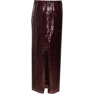 Patrizia Pepe, Dames, Rokken, Paars, Maat: XS Poliester,