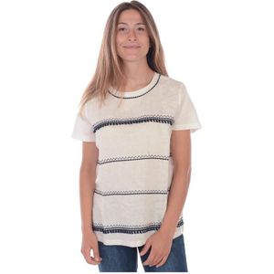 Max Mara, Dames, Blouses & Shirts, Zwart, Maat: L Katoen,