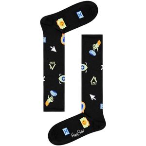 Happy Socks, Dames, Ondergoed, Zwart, Maat: S Katoen,