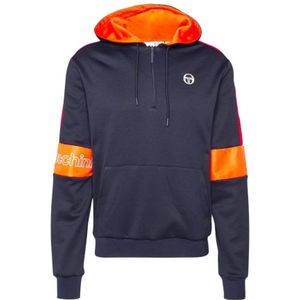 Sergio Tacchini, Heren, Sweatshirts & Hoodies, Blauw, Maat: S Katoen,