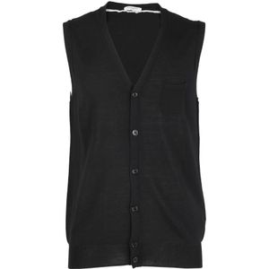 Paolo Pecora, Heren, Jassen, Zwart, Maat: XL Wol,