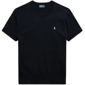 Polo Ralph Lauren - 211902403002 - Casual T-shirt - Marineblauw - Katoen