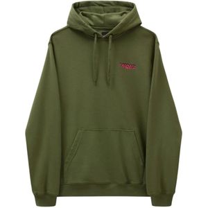 Vans, Heren, Sweatshirts & Hoodies, Groen, Maat: XS