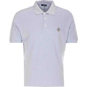 Herno, Heren, Tops, Blauw, Maat: 3XL Katoen,