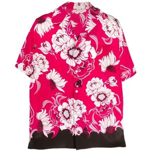 Valentino, Heren, Overhemden, Veelkleurig, Maat: S Zijde,