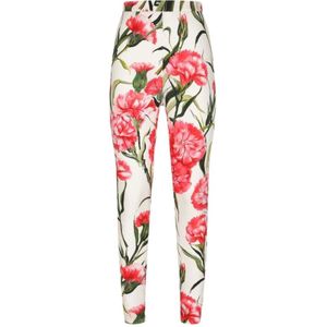 Dolce & Gabbana, Dames, Broeken, Veelkleurig, Maat: XS