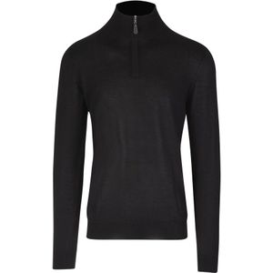 Fedeli, Heren, Truien, Zwart, Maat: L Zijde,