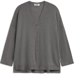 Ecoalf, Dames, Truien, Grijs, Maat: S Linnen,