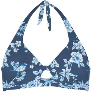 MC2 Saint Barth, Dames, Badkleding, Blauw, Maat: M Tweed,