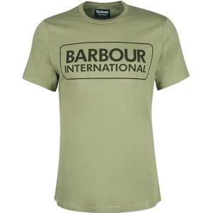 Barbour, Heren, Tops, Groen, Maat: L Katoen,