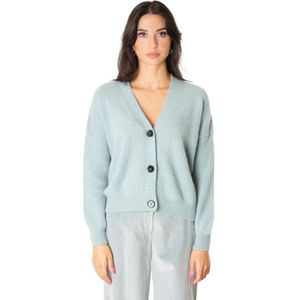 Weekend Max Mara, Dames, Truien, Blauw, Maat: M Katoen,
