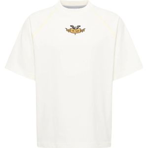 Carlo Colucci, Heren, Tops, Wit, Maat: M Leer,