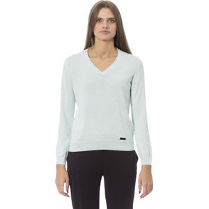 Baldinini, Dames, Truien, Blauw, Maat: L Kasjmier,