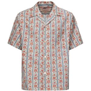 Valentino Garavani, Heren, Overhemden, Veelkleurig, Maat: L Katoen,