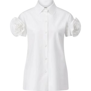 Chiara Boni, Dames, Blouses & Shirts, Wit, Maat: M
