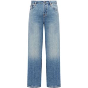 Gucci, Dames, Jeans, Blauw, Maat: W26 Katoen,