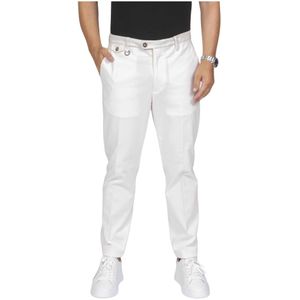 Paolo Pecora, Heren, Broeken, Beige, Maat: S