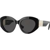 Burberry Stijlvolle zonnebril voor vrouwen , Black , Dames , Maat: 51 MM