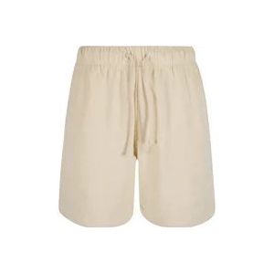 Burberry Jersey Zijden Broek , Beige , Heren , Maat: M