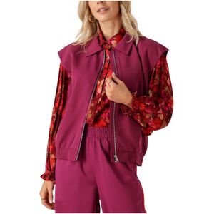 Ydence - Gilet Danielle - Burgundy - Dames