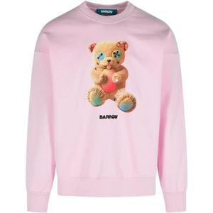 Barrow, Dames, Sweatshirts & Hoodies, Roze, Maat: S
