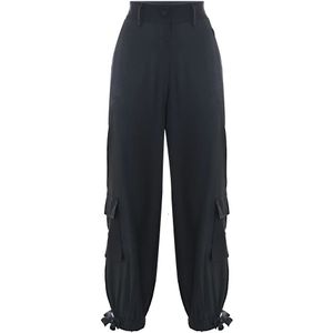 Kocca, Dames, Broeken, Zwart, Maat: S Viscose,