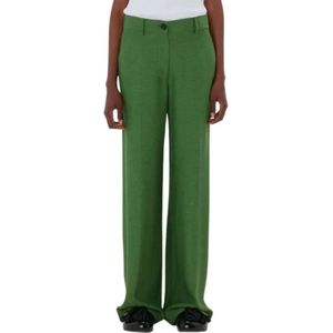 JW Anderson, Dames, Broeken, Groen, Maat: XS Viscose,