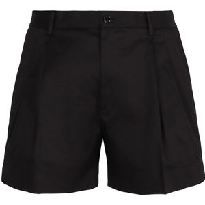 Dolce & Gabbana - Korte Broeken - Heren - Zwart - Katoen