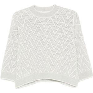 Peserico, Dames, Truien, Wit, Maat: XS